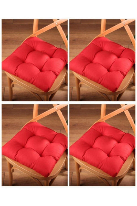 4 Lux Pofidik Claret Red Chair Cushion Special