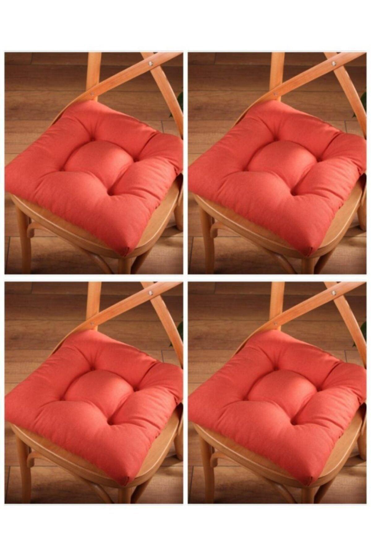 4 Pcs Lux Pofidik Tile Chair Cushion Special Stitched Laced 40x40cm - Swordslife