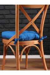 4 Pcs Lux Pofidik Blue Chair Cushion Special Stitched Laced 40x40cm - Swordslife