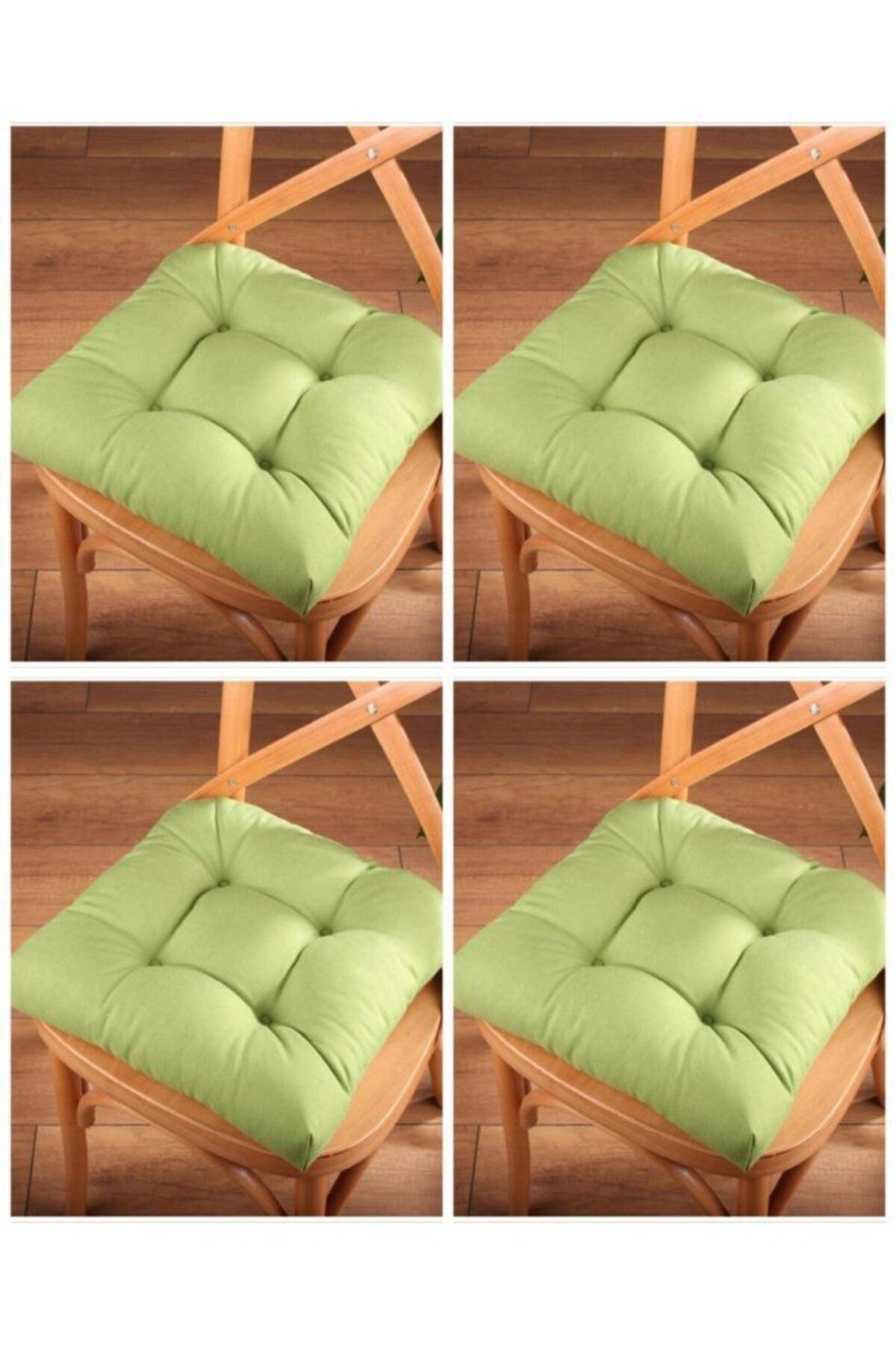 4 Lux Pofidik Green Chair Cushion Special