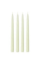 4 Pcs White Tapered Candlestick Candle