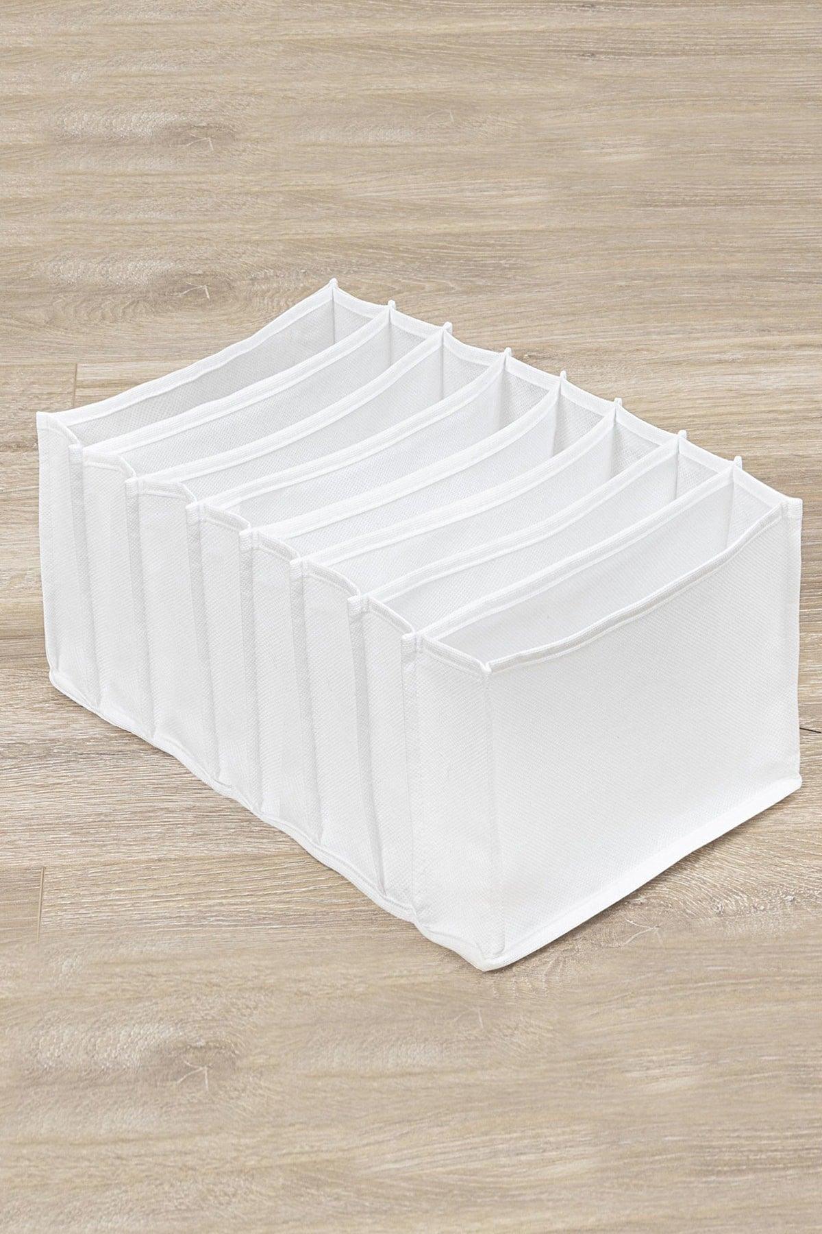 4 Pcs 11 Compartments Multi-Purpose Accordion Drawer And Cabinet Organizer 15 X 43 X 14 Cm M - Swordslife