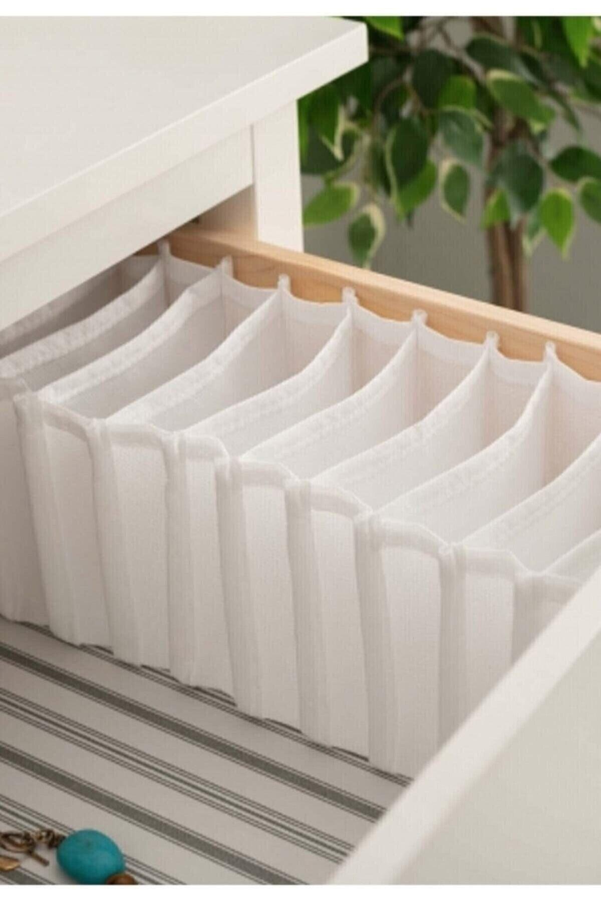 4 Pieces Medium Drawer Accordion Organizer-16x43x14 Cm* 4 Pieces.. - Swordslife