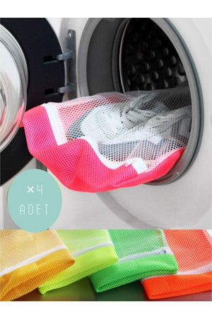 4 Zippered Shoe Washing Nets - Swordslife