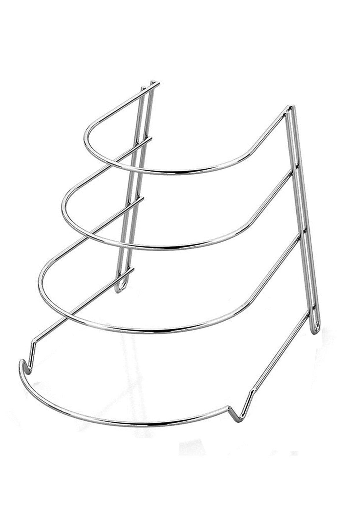 Pan And Plate Organizer For 4 Tiers Cupboard