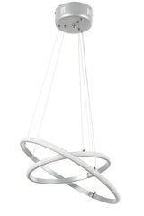 40/30 White Light 2 Liter Gray Case Led Chandelier - Swordslife