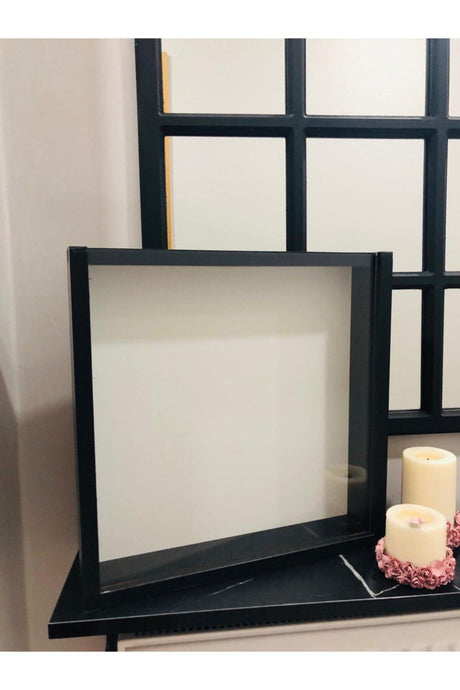 40*40 Glass Black Frame - Swordslife