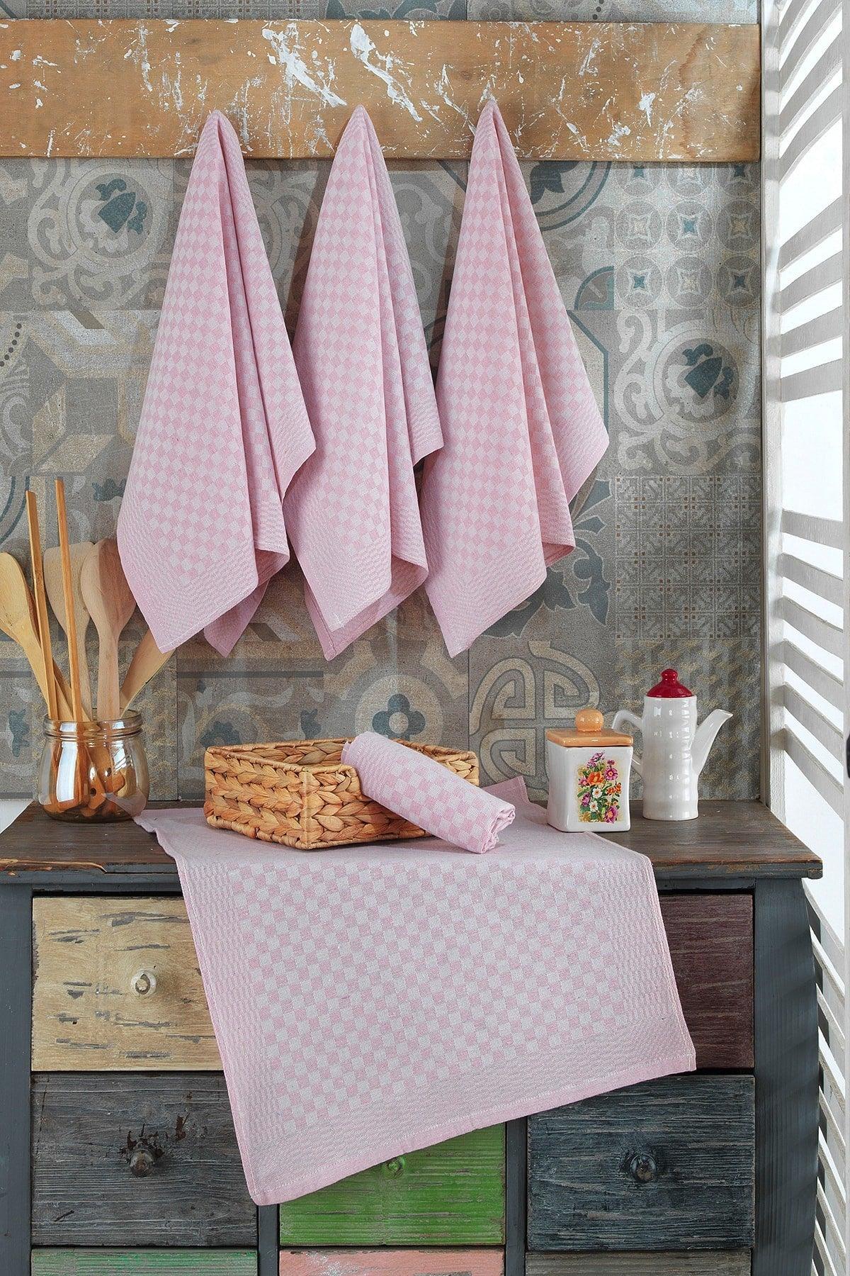 40x60cm 5 Pcs Kitchen Napkin Drying Towel – Dama Powder - Swordslife