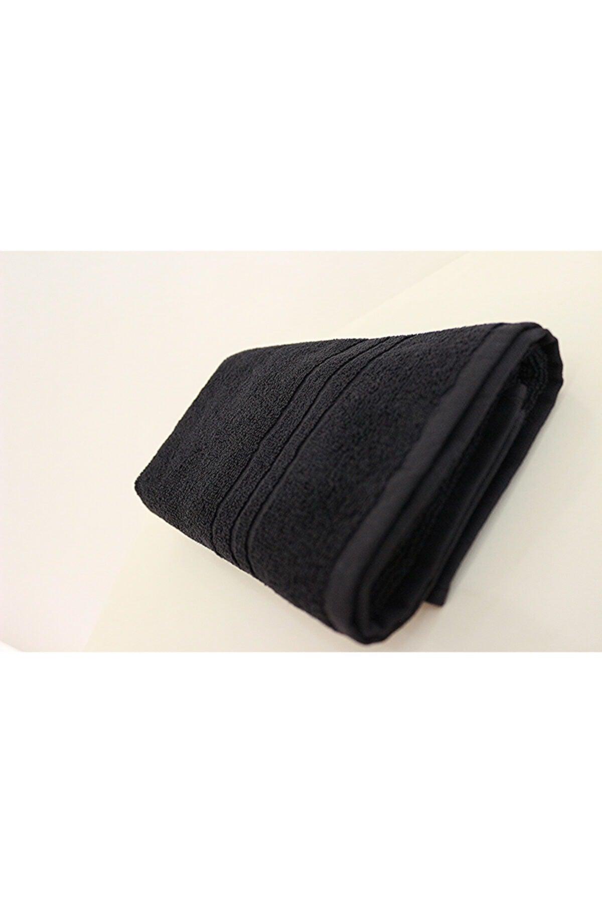 40x90 Indantren Hairdresser Towel Hygienic Paint-Resistant Gym&Sports Towel-Black- - Swordslife