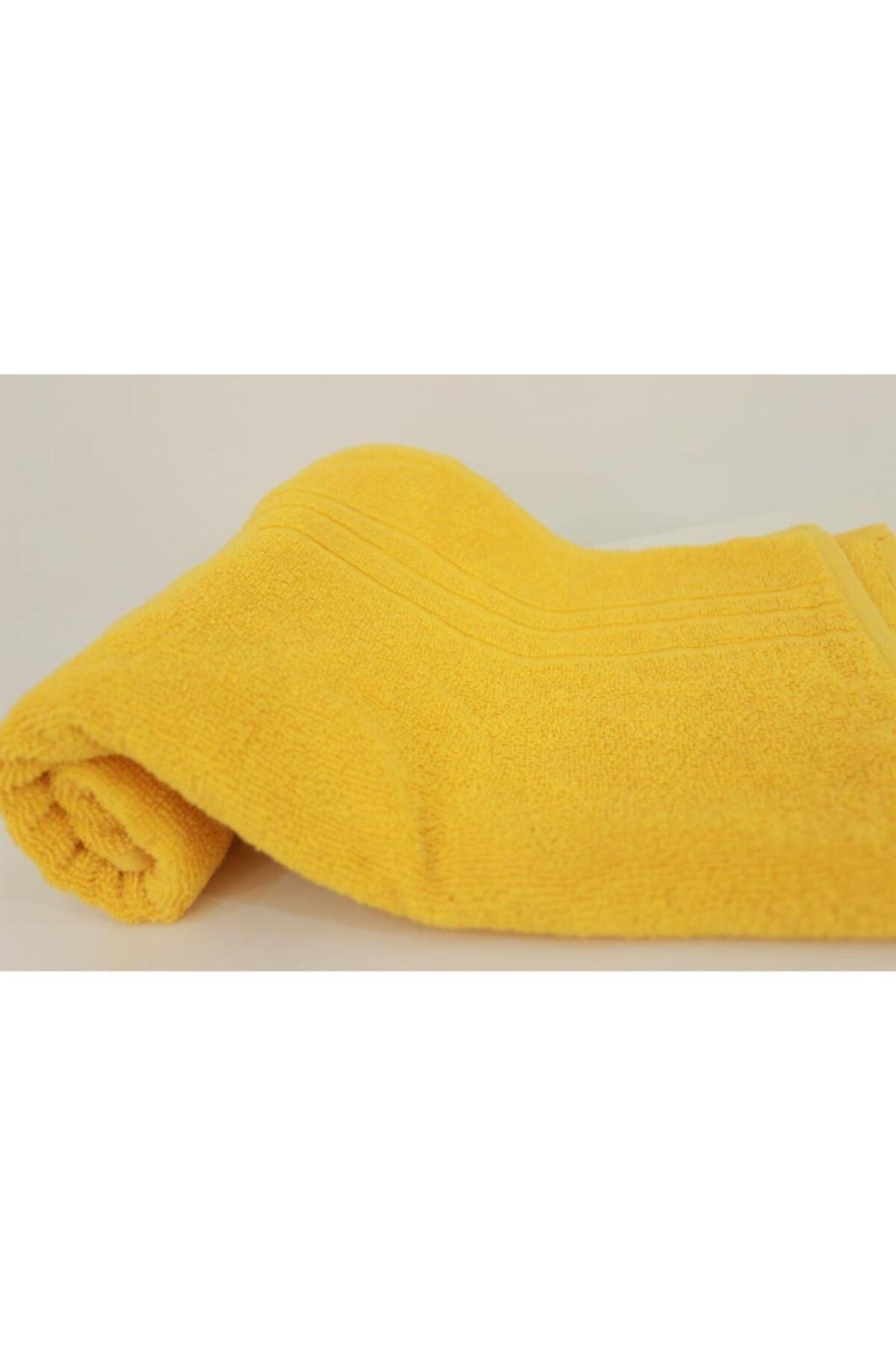 40x90 Indantren Hairdresser Towel Hygienic Paint-Resistant Gym&Sports Towel-Sun Yellow- - Swordslife