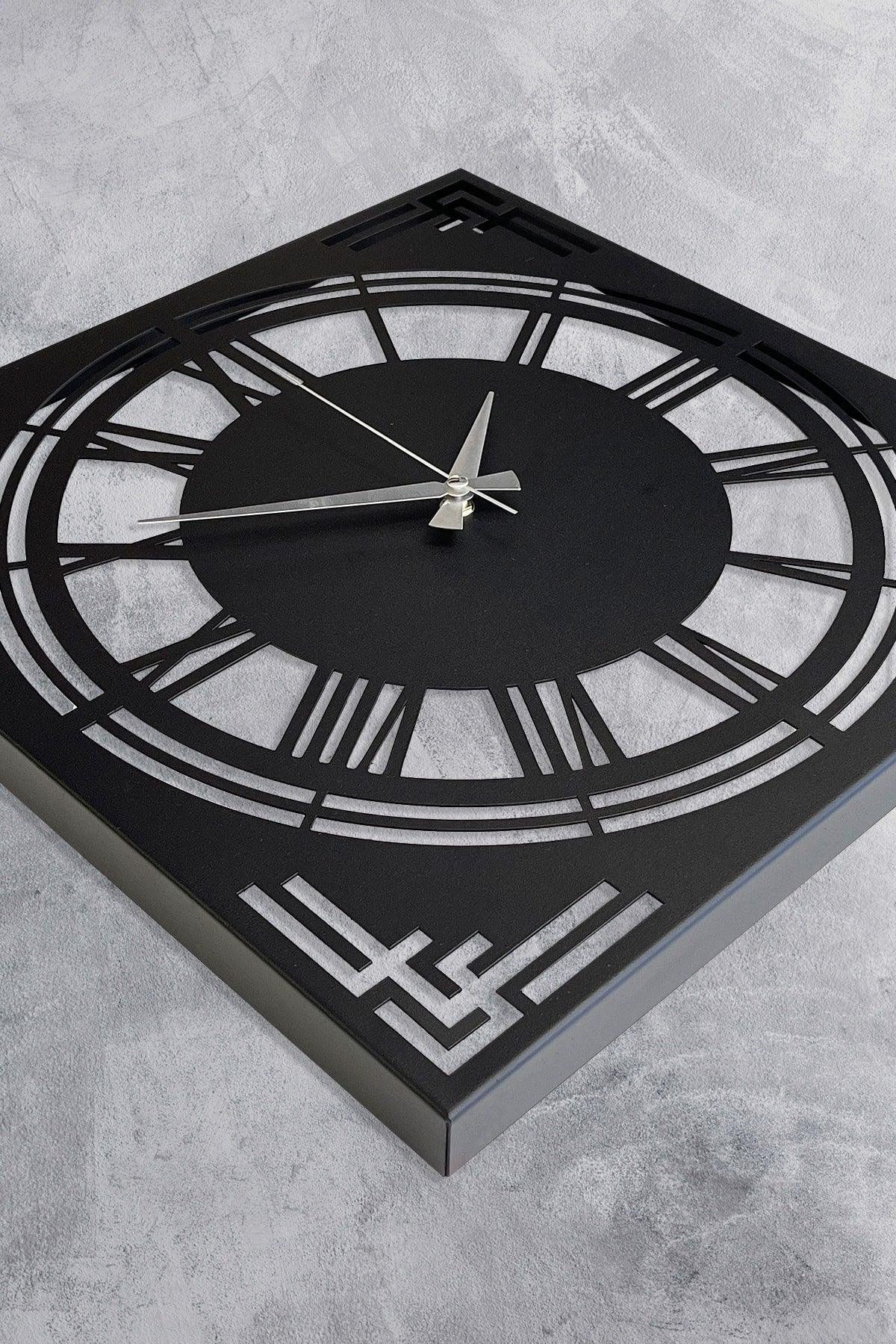 41 Cm Metal Material Flowing Seconds Silent Mechanism Decorative Wall Clock - Swordslife