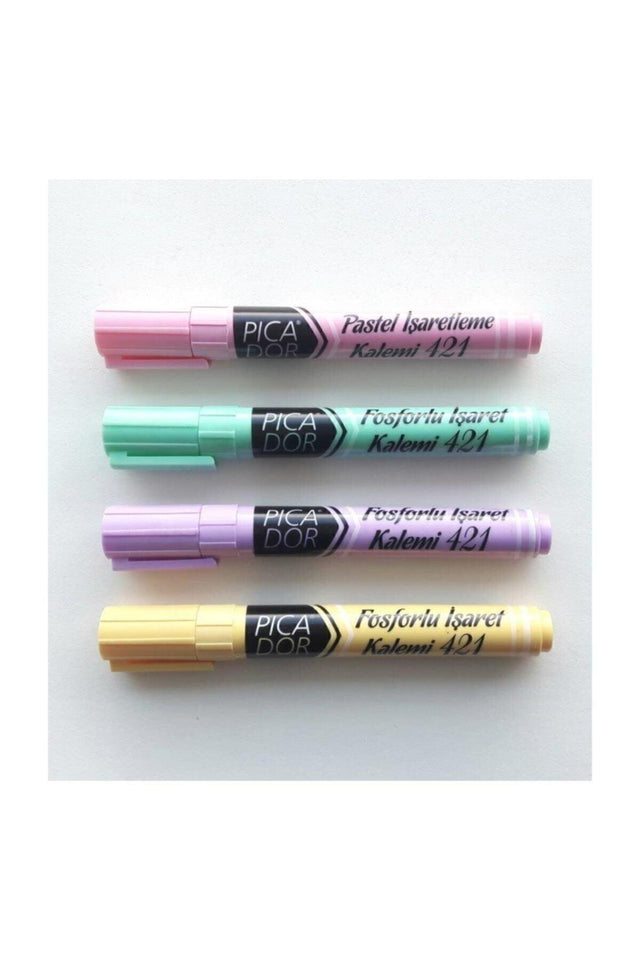 421 Pastel Highlighter Pencil Mixed Box of 4