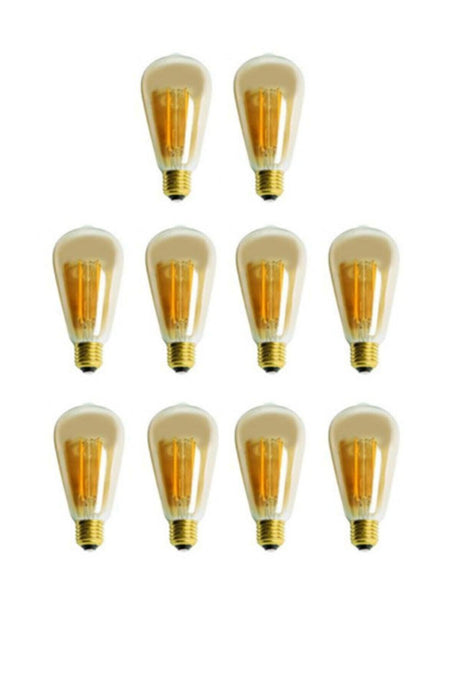 4284 6w Long Filament Rustic Bulb E27 Socket