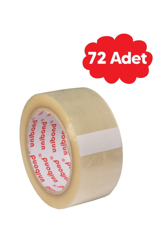 45mmx100mt Hotmelt Packing Tape 1 Carton (72 Pieces)