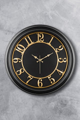 46 Cm Flowing Seconds Silent Mechanism Decorative Wall Clock - Swordslife