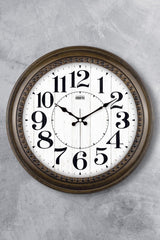 46 Cm Flowing Seconds Silent Mechanism Decorative Wall Clock - Swordslife