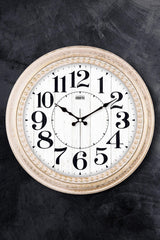 46 Cm Flowing Seconds Silent Mechanism Decorative Wall Clock - Swordslife