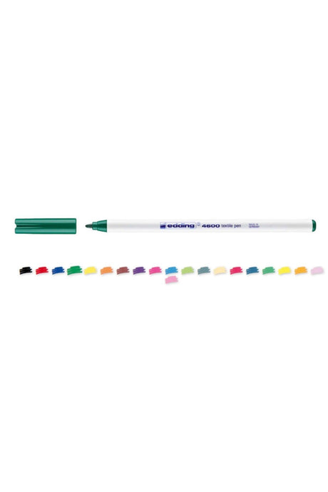 4600 Fabric Coloring Pen 1.0mm Green