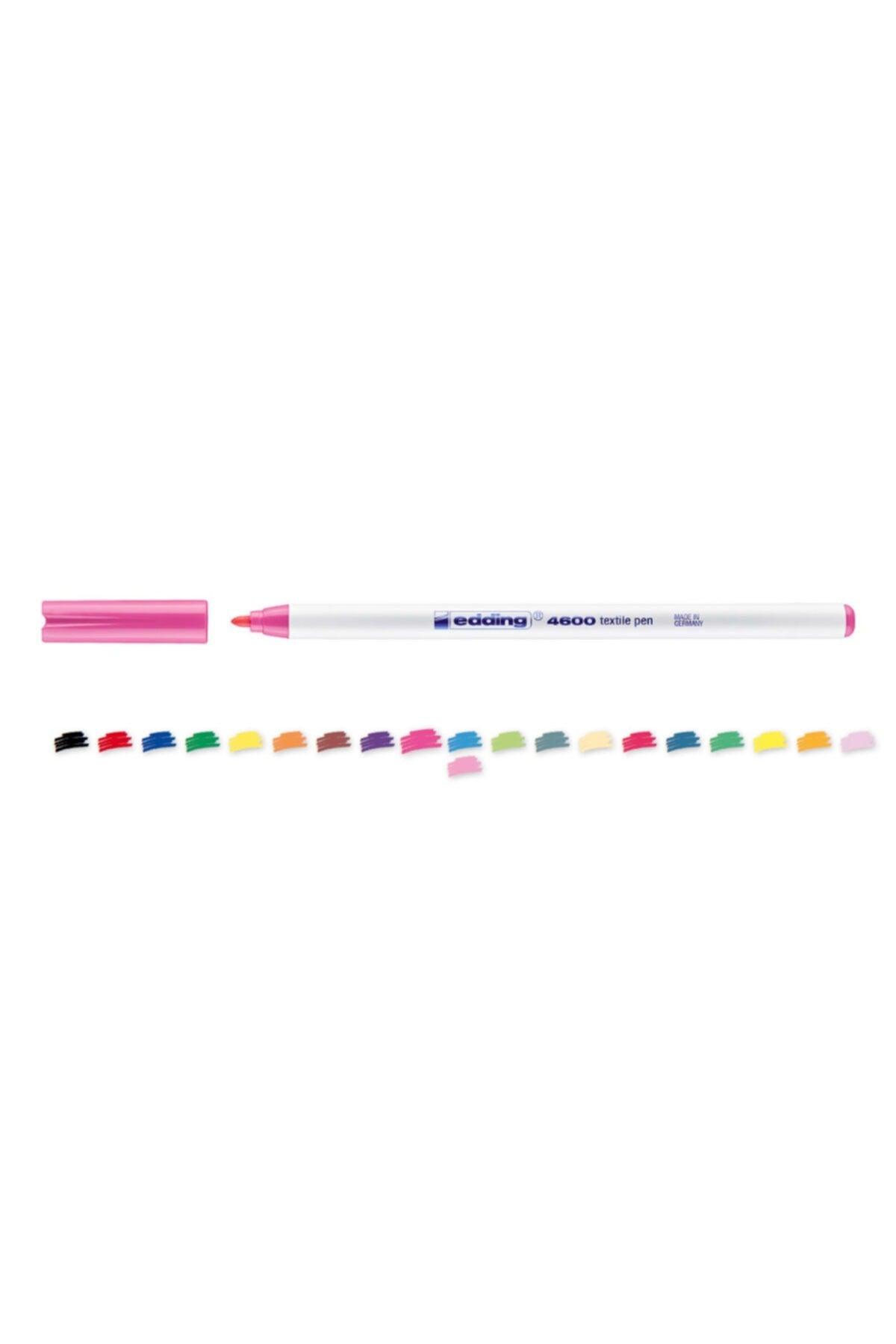 4600 Fabric Coloring Pen 1.0mm Pink