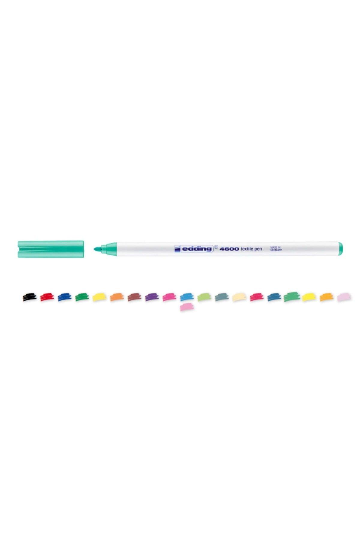 4600 Fabric Coloring Pen 1.0mm Pale Green