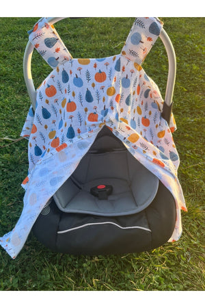 Run Baby Musselin-Stoffbezug für Push-Up-Kinderwagen (Balkabak) 75 x 100 cm