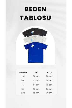 Red Sweat Absorbent Outdoor Performance Sports T-Shirt