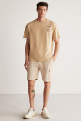 Fınn Oversize Beige Single T-shirt