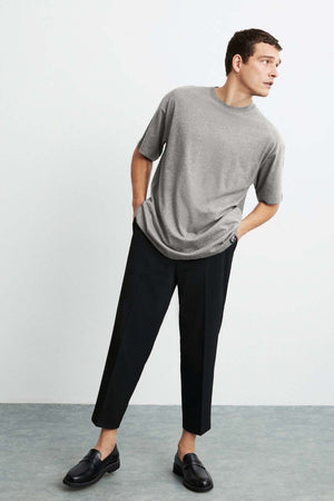 Jett Oversize Graymelange T-Shirt