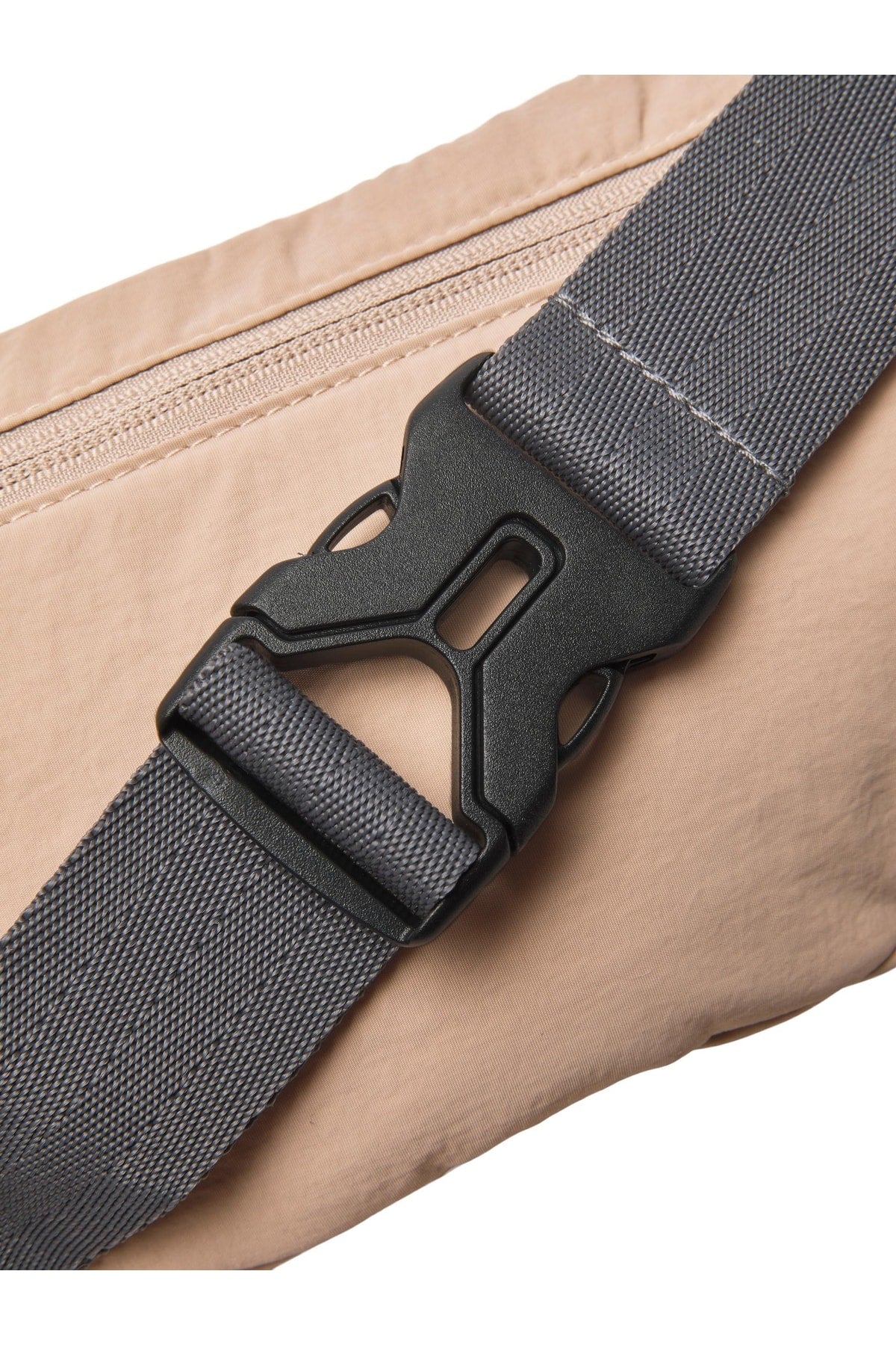 Jack Jones Preston Crinkle Bumbag Herren Beige Hüfttasche 12233482-06