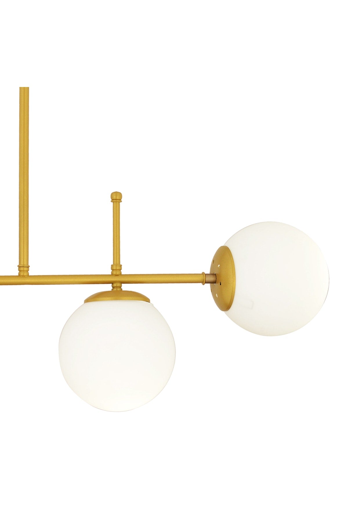 swordslife 4-Piece Gold Modern Kitchen Dining Table Top Bedroom Living Room Chandelier