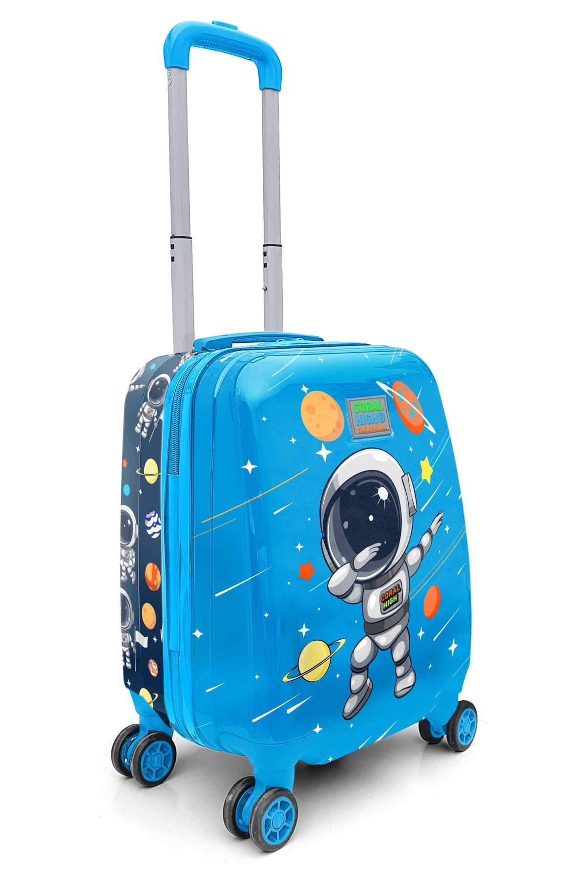 Kids Navy Blue Blue Astronaut Child Suitcase 16751