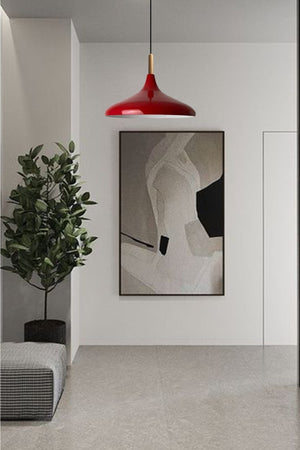 Red Champion Wooden Single Chandelier Pendant Lamp Living Room Kitchen Cafe Boutique Lamp Lighting Chandeliers