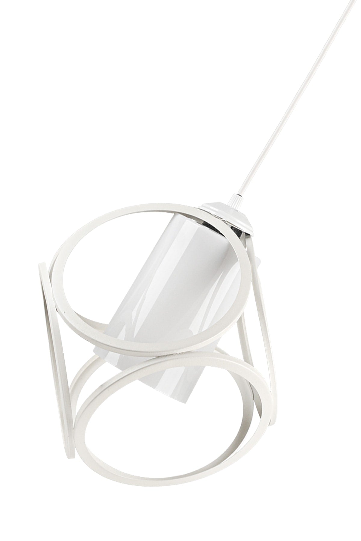 Aydın Einzelleuchter Weiß Weiß Acryl