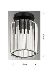 Plafonier Ceiling Black Y-15 Chandelier