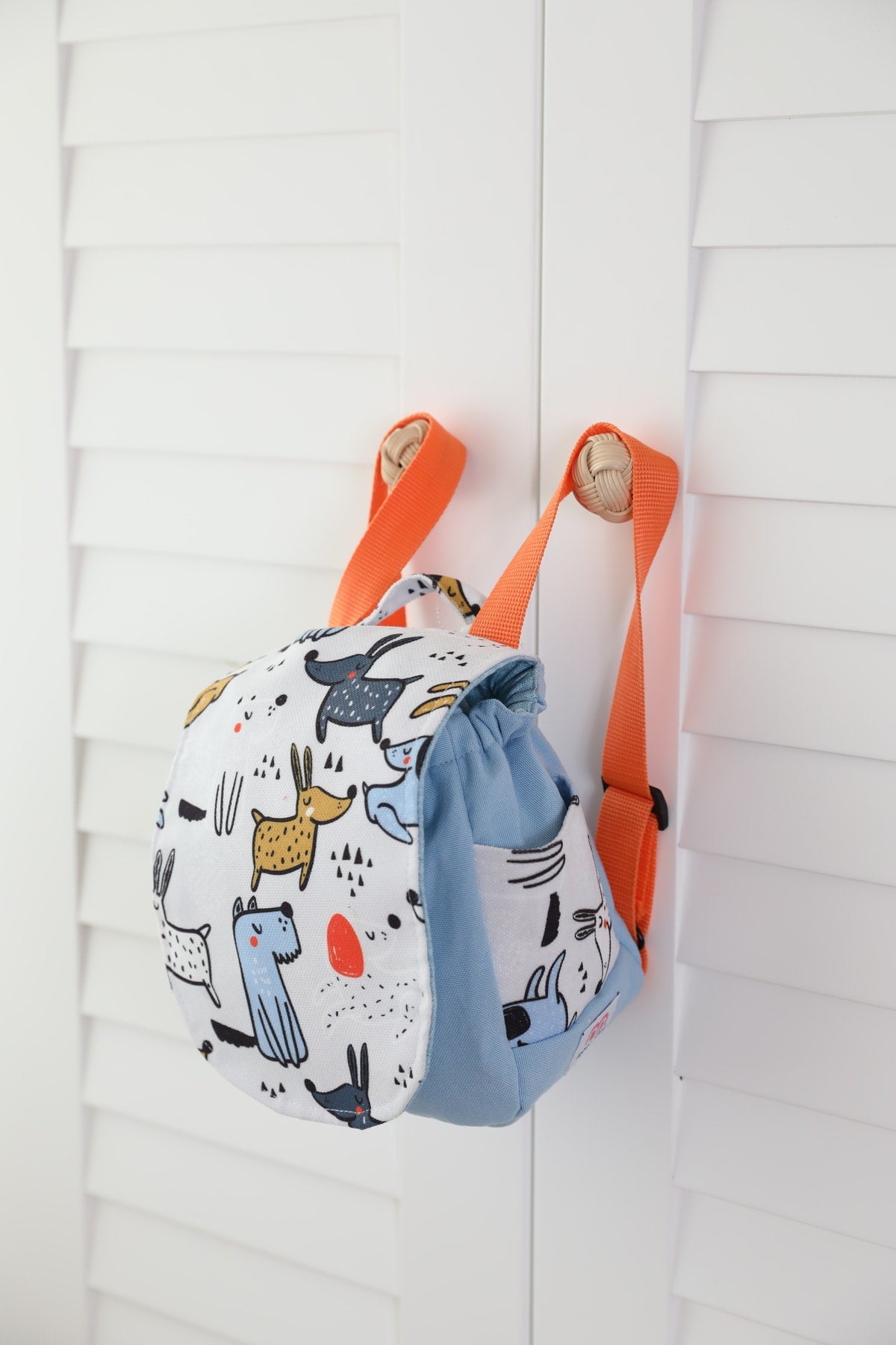 Jumping Dogs 101 Kinderrucksack 20X18X10 - (0 - 1 - 2 - 3 - 4 Jahre alt)