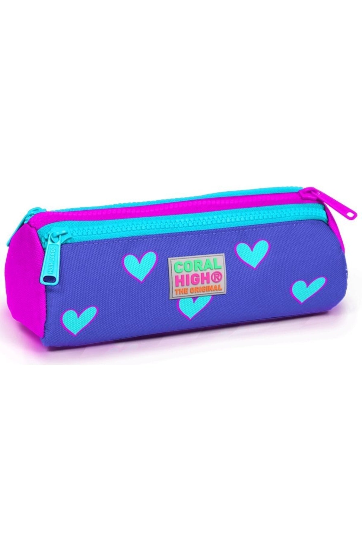 Grundschulranzen-Set für Mädchen mit Herz-Print – USB-Ausgang