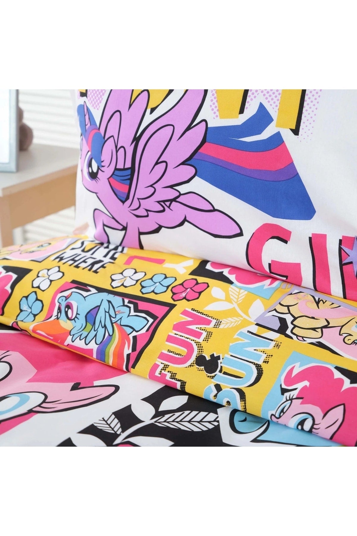 My Little Pony By Summer Einzelbettbezug-Set, 100 % Baumwolle