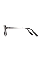 Black Unisex Polarized Sunglasses