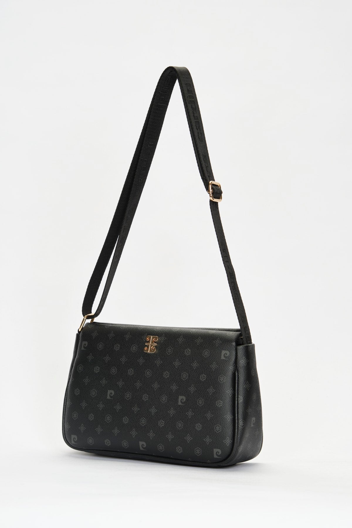 Black Monogram Women's Shoulder Bag 05PO22Y1550