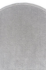 Vetrina 3603 Gray Soft Texture Carpet Rug Living Room Kitchen Hallway Cut Runner Round Machine Rug - Swordslife