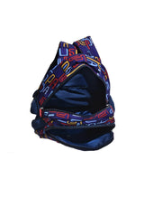 Plçan232798081-bag+food+pencil holder Navy/purple Boys School Bag(Set of 3)