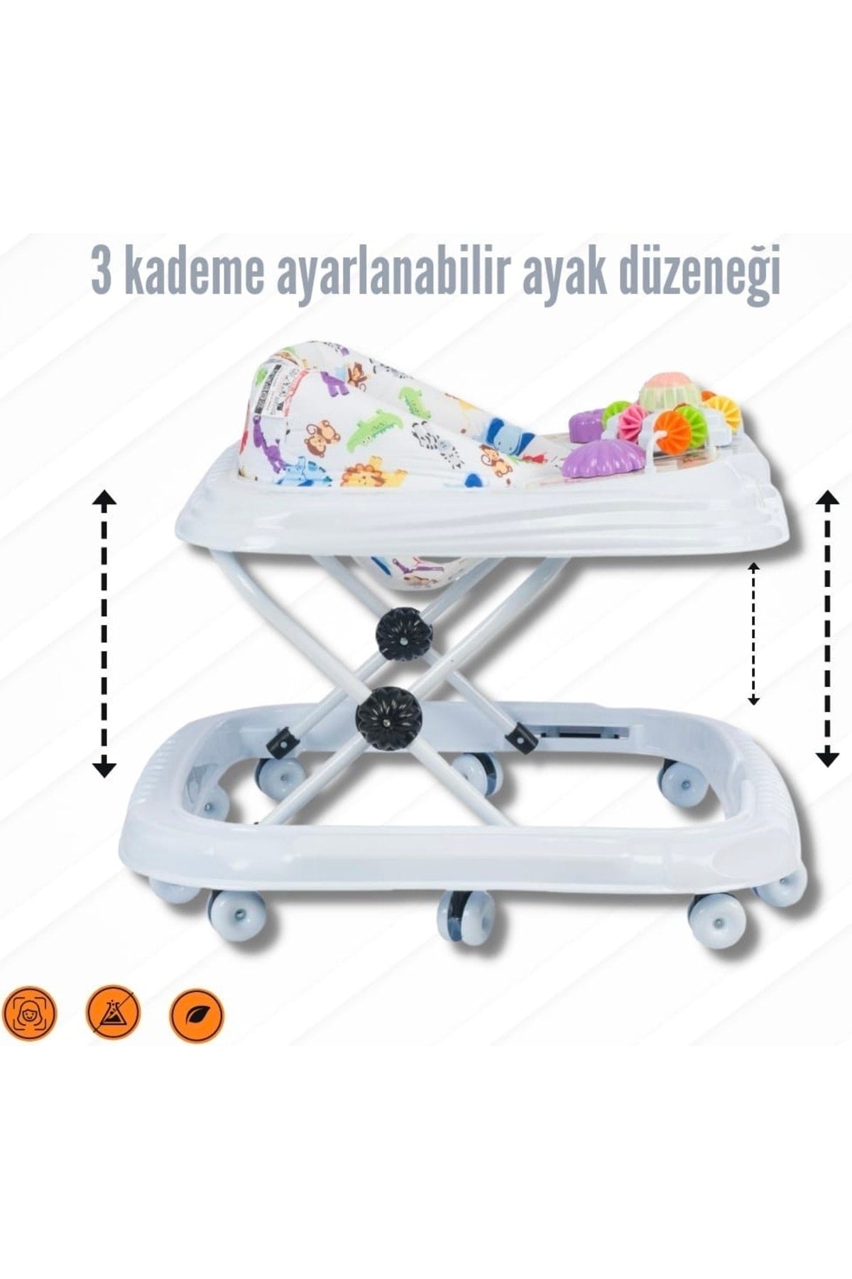 Kinderausrüstung Musikalischer und beleuchteter Walker 10 Fuß Spinnenmodell Yrtç22