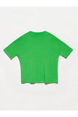 3683 Basic T-shirt-Light Green - Swordslife