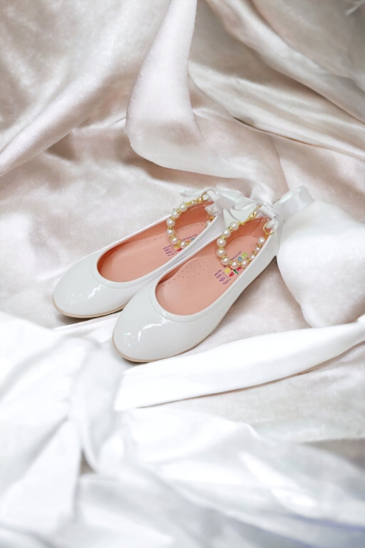 Girl'S Pearl Orthopedic Flats
