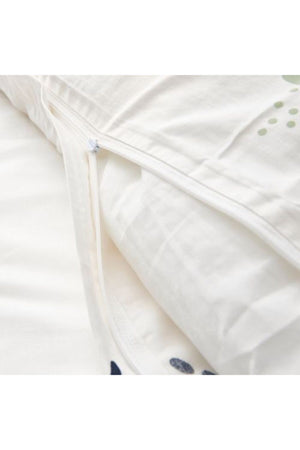 Single Child Duvet Cover Set Meridyendukkan White, Patterned-150X200/50X60 Cm-No Sheet