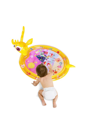 Wasserspielmatte für Babys mit Hirschmotiv (Jumbo)