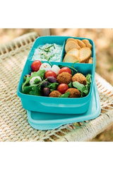 Compartment Lunch Box Blue Healthy Nutrition Container Hsgl Blue