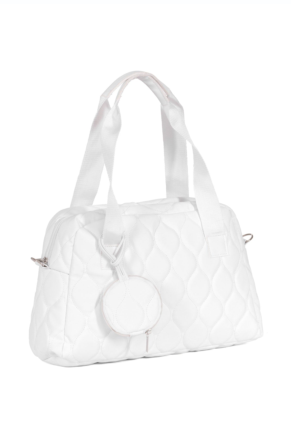 Original Women'S Large Volume Comfort Model Zippered Quilted Wallet Tote Shopper Sleeve Bag