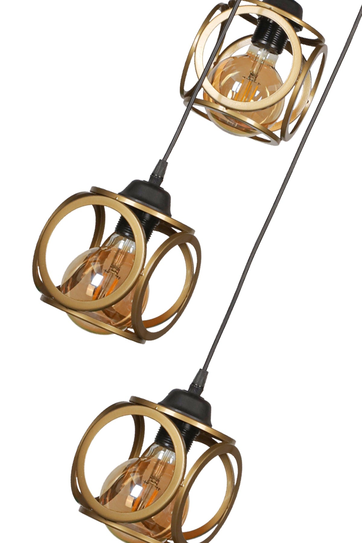 Savaş 3Rd Chandelier Antiqued