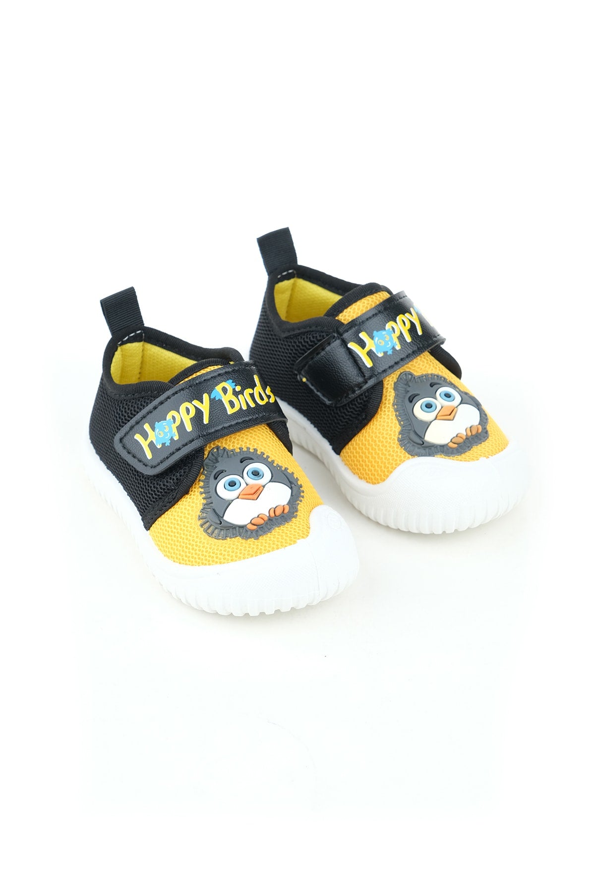 Sommer Bebe Männer Leinen Happy Bird Klettverschluss verstellbare Schuhe